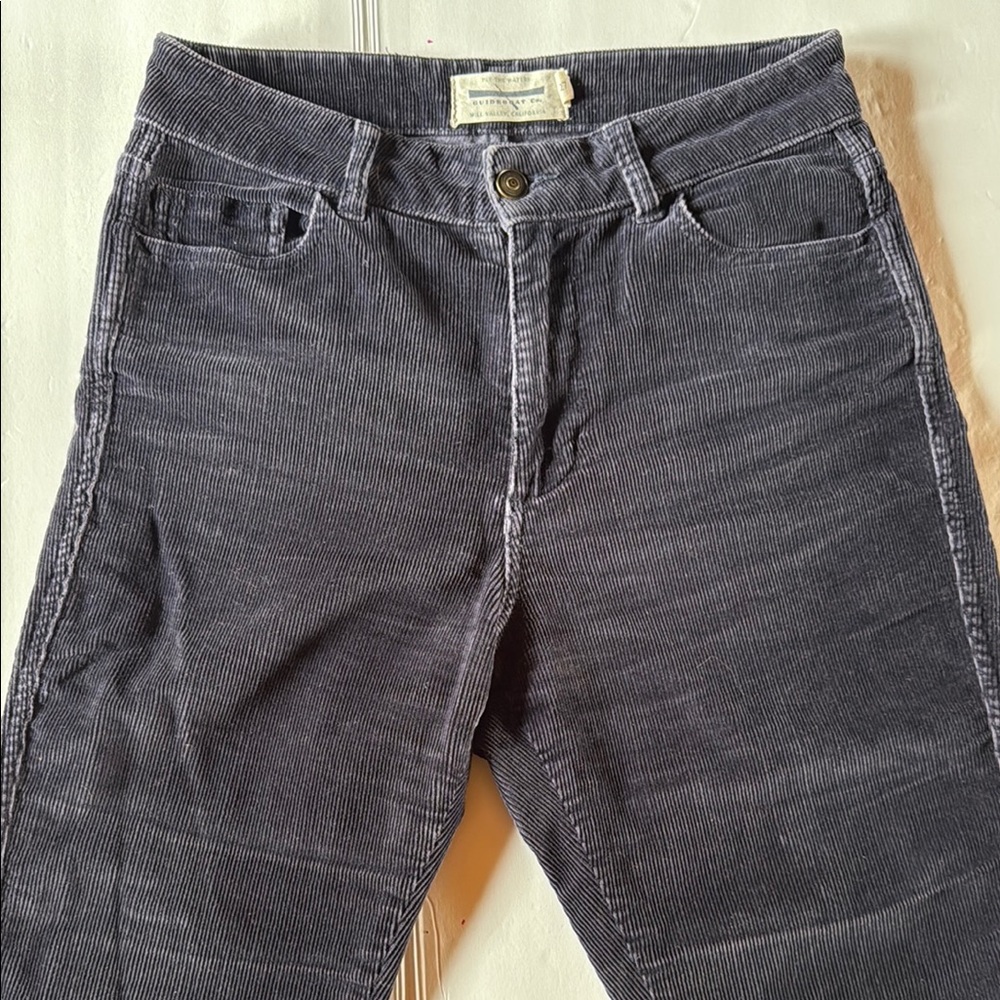 Women's Gray Corduroy Jeans